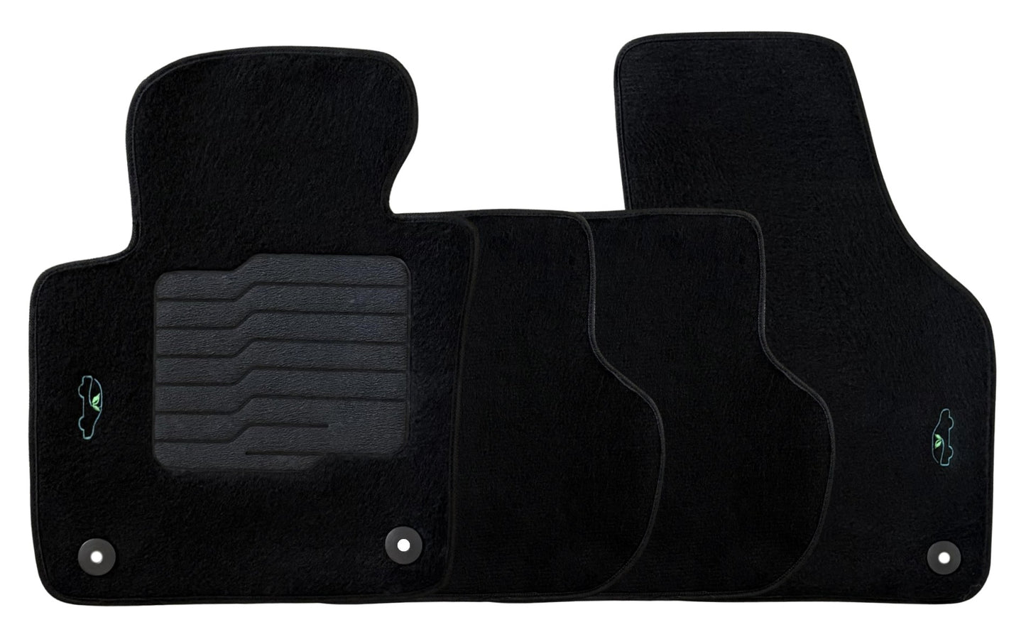 Carpet Floor mats for 2011 to 2018 Volkswagen Jetta, Front and Rear