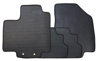 Floor Mats All Weather Honeycomb for 2022 to 2026 Nissan Pathfinder / QX60, Front and Rear