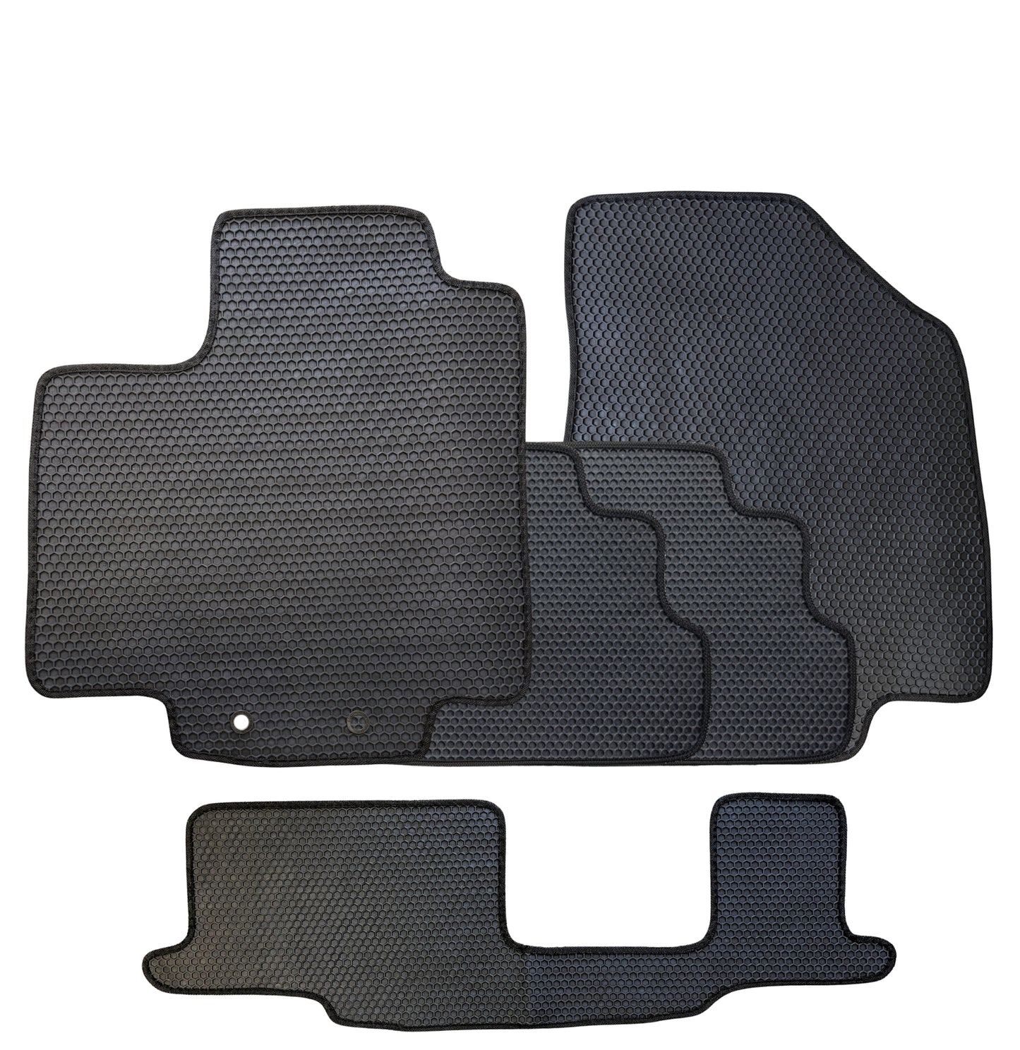 All Weather Honeycomb Floor Mats for 2022 to 2026 Nissan Pathfinder 8 Seat / Infiniti QX60