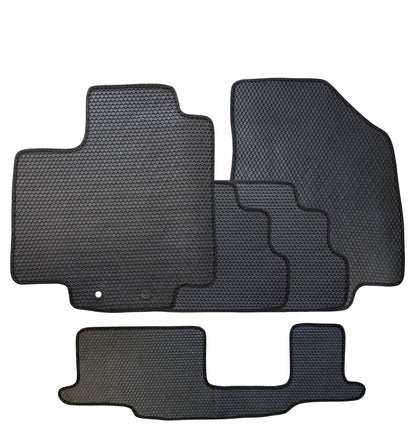 All Weather Honeycomb Floor Mats for 2022 to 2026 Nissan Pathfinder 8 Seat / Infiniti QX60