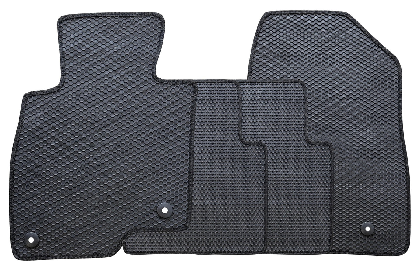 All Weather Honeycomb Floor Mats for 2014 to 2021 Mazda 6, Front and Rear