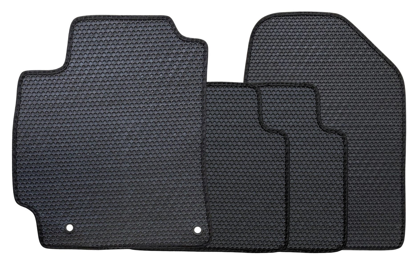 All Weather Honeycomb Floor Mats for 2017 to 2020 Hyundai Elantra