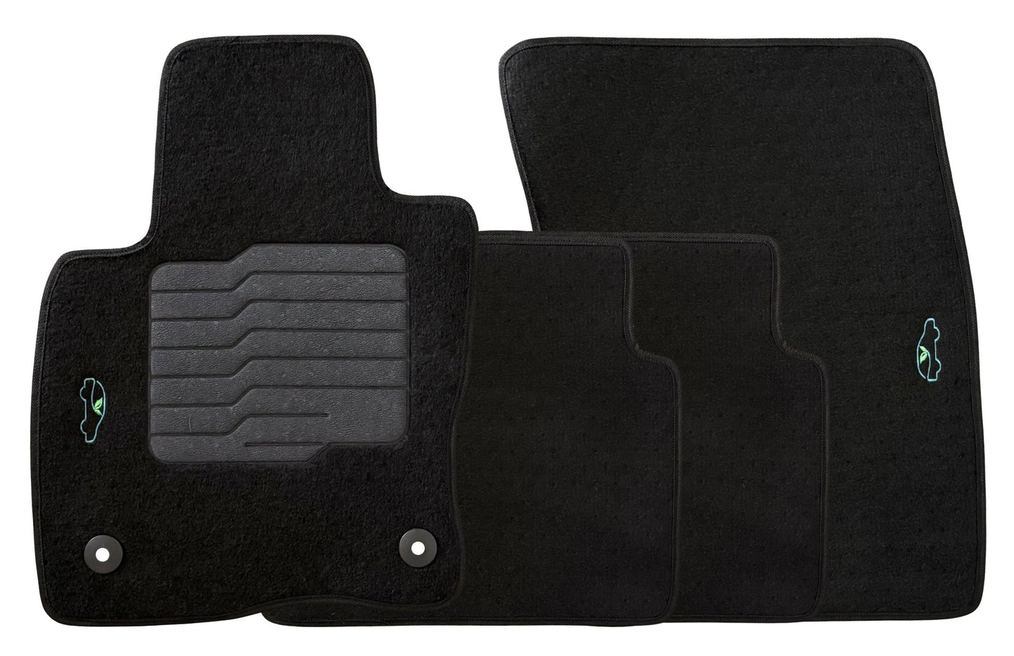 Carpet Floor Mats for 2021 to 2025 Ford Bronco Sport / 2022 to 2025 Ford Maverick