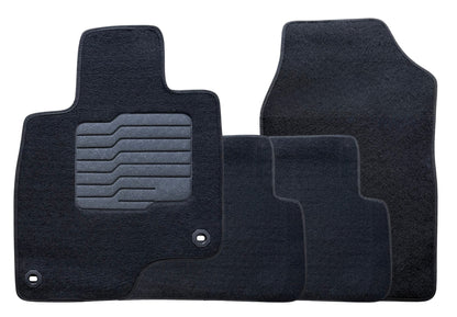 Carpet Floor Mats for 2019 to 2026 Acura RDX, Front and Rear, Black