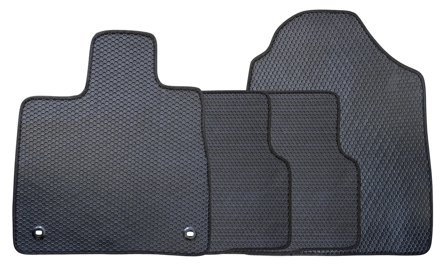 All Weather Honeycomb Floor Mats for 2026 Honda Passport, Front and Rear