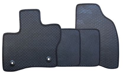 All Weather Honeycomb Floor Mats for 2010 to 2019 Ford Taurus