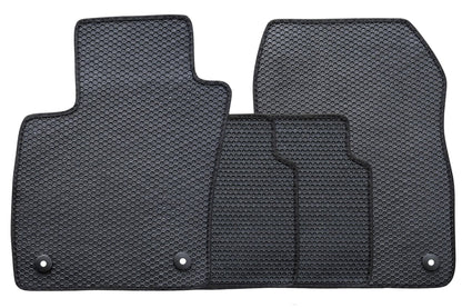 All Weather Honeycomb Floor Mats for 2025 to 2026 Nissan Kicks, Front and Rear