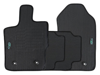 All Weather Floor Mats for 2019 to 2023 Ford Ranger SuperCrew Cab Models
