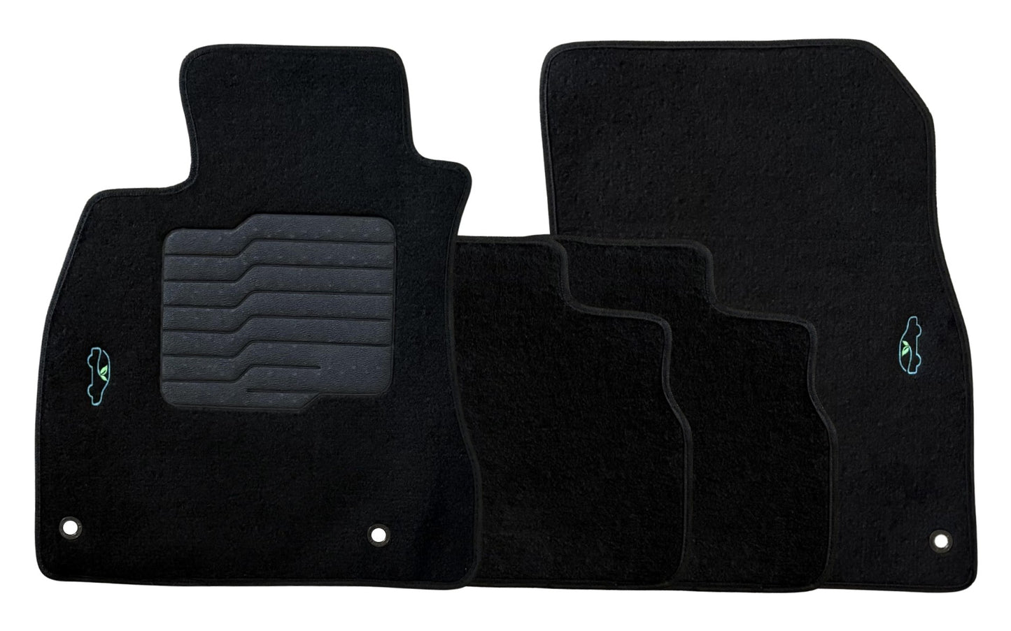 Carpet Floor Mats For 2020 to 2025 Nissan Sentra, Front and Rear