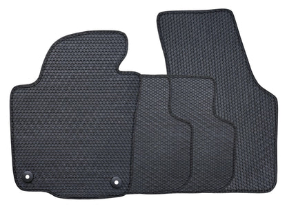 All Weather Honeycomb Floor Mats for 2020 to 2022 Volkswagen Passat, Front and Rear
