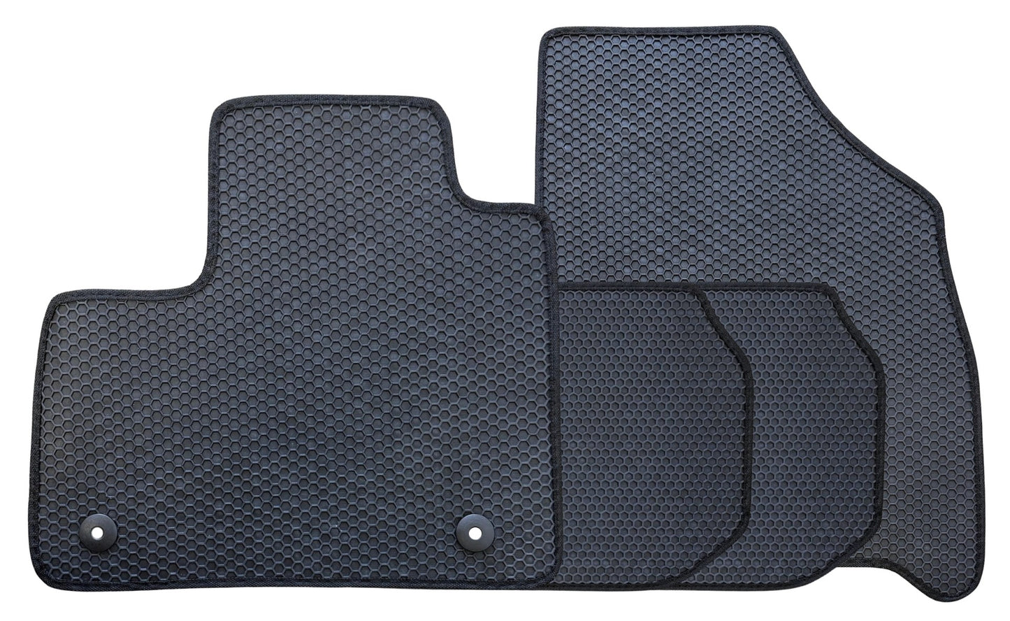 All Weather Honeycomb Floor Mats for 2025 to 2026 Chevrolet Traverse, Front and Rear