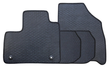 All Weather Honeycomb Floor Mats for 2025 to 2026 Chevrolet Traverse, Front and Rear
