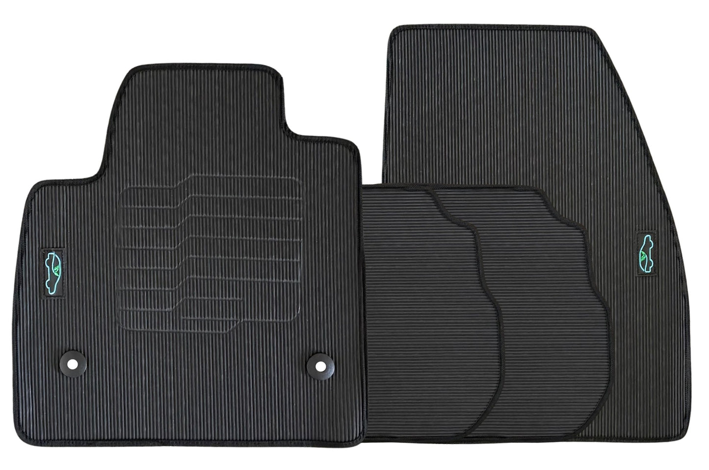 All Weather Floor Mats for 2017 to 2026 Cadillac XT5, front and Rear