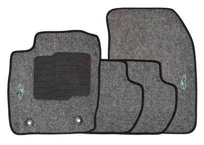 Carpet Floor Mats For 2018 to 2022 Ford EcoSport - Gray