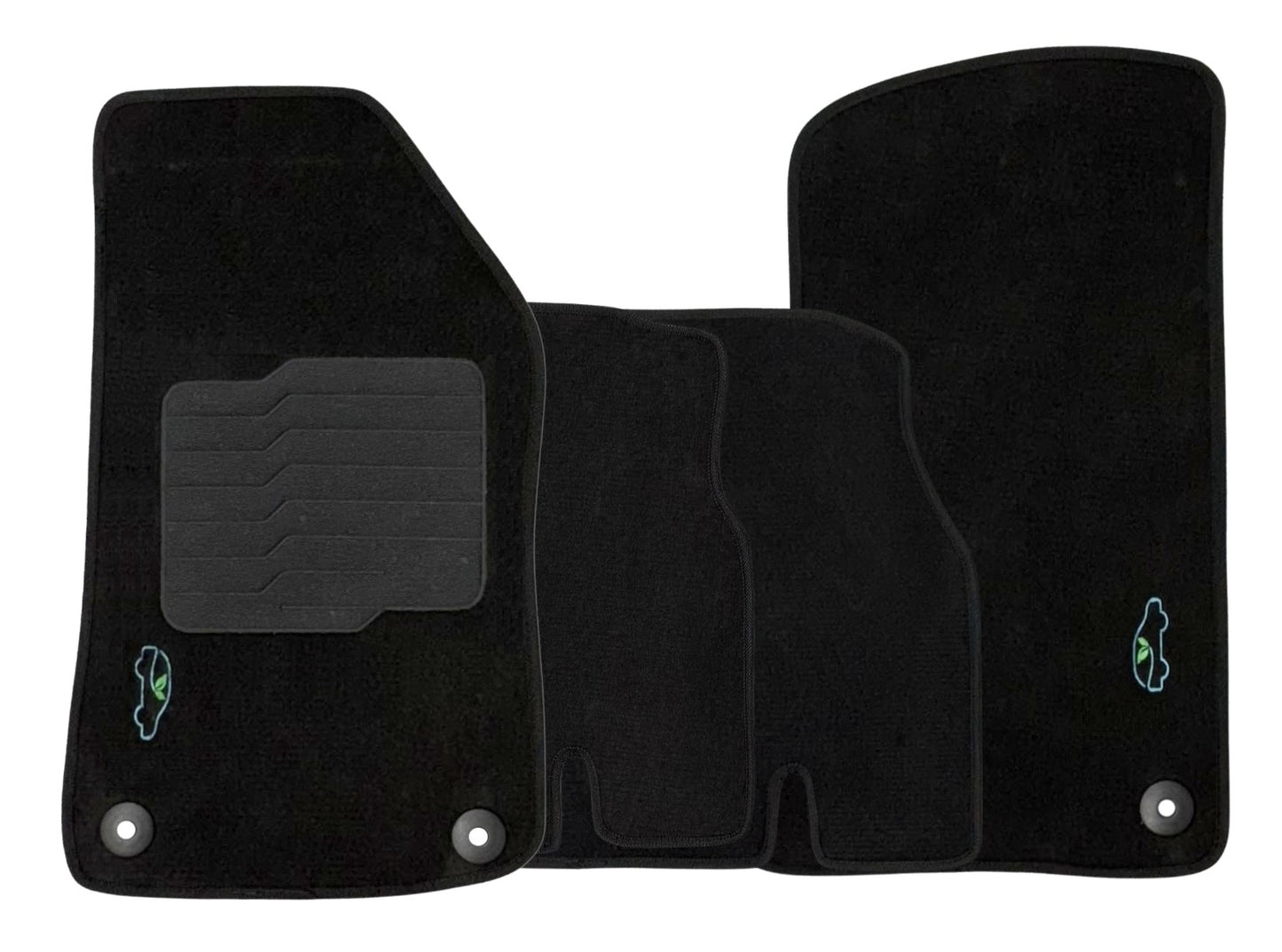 Carpet Floor Mats for 2018 to 2024 Jeep Wrangler 4 Doors Models