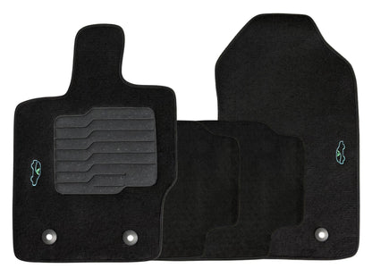 Carpet Floor Mats for 2019 to 2023 Ford Ranger SuperCrew Cab Models