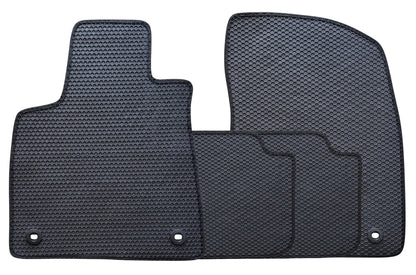All Weather Honeycomb Floor Mats for 2016-2022 Lexus RX350 RX450h / 2018-2022 RX350L RX450HL, Front and Rear