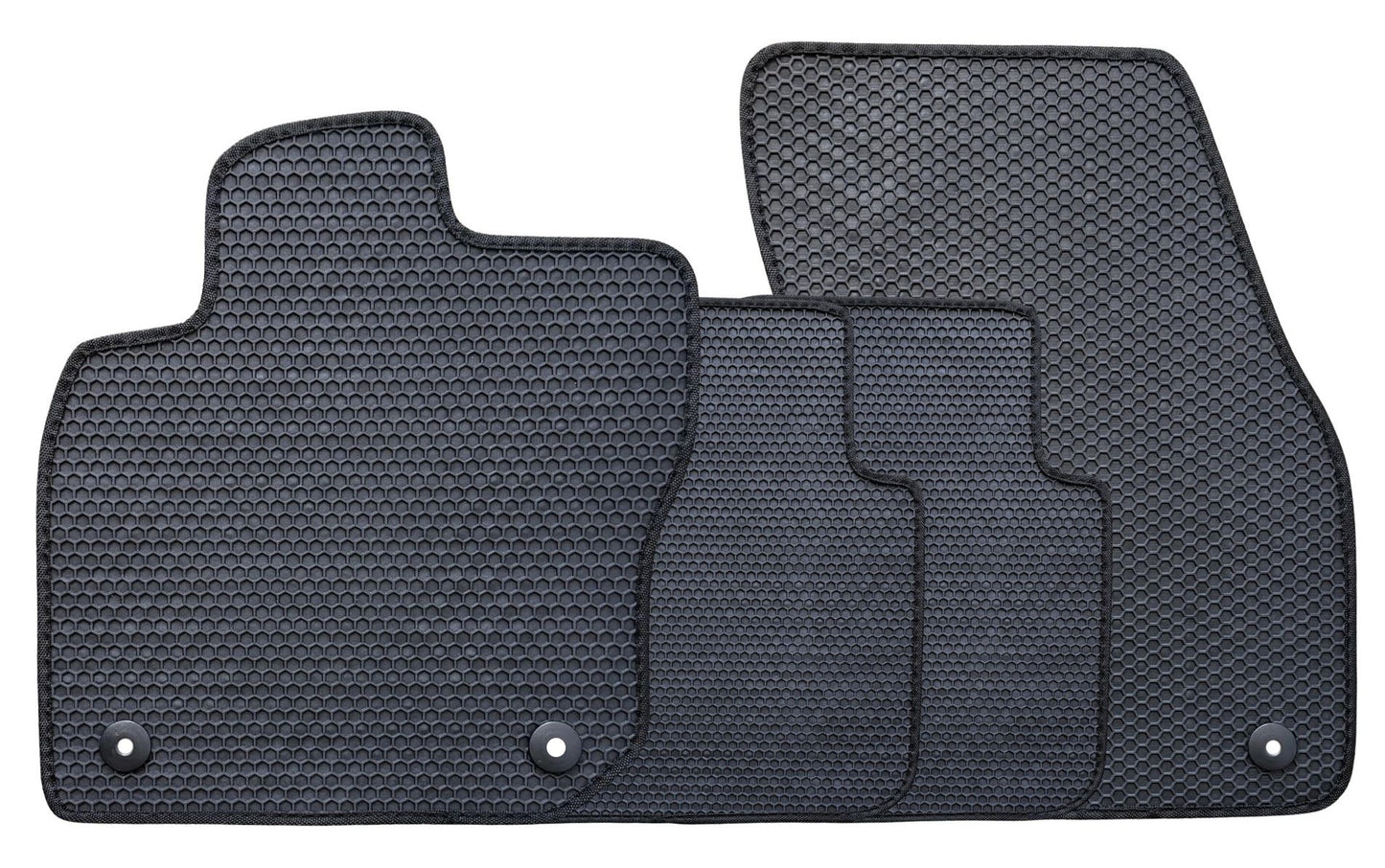 All Weather Honeycomb Floor Mats for 2025 to 2026 Volkswagen Tiguan, Front and Rear