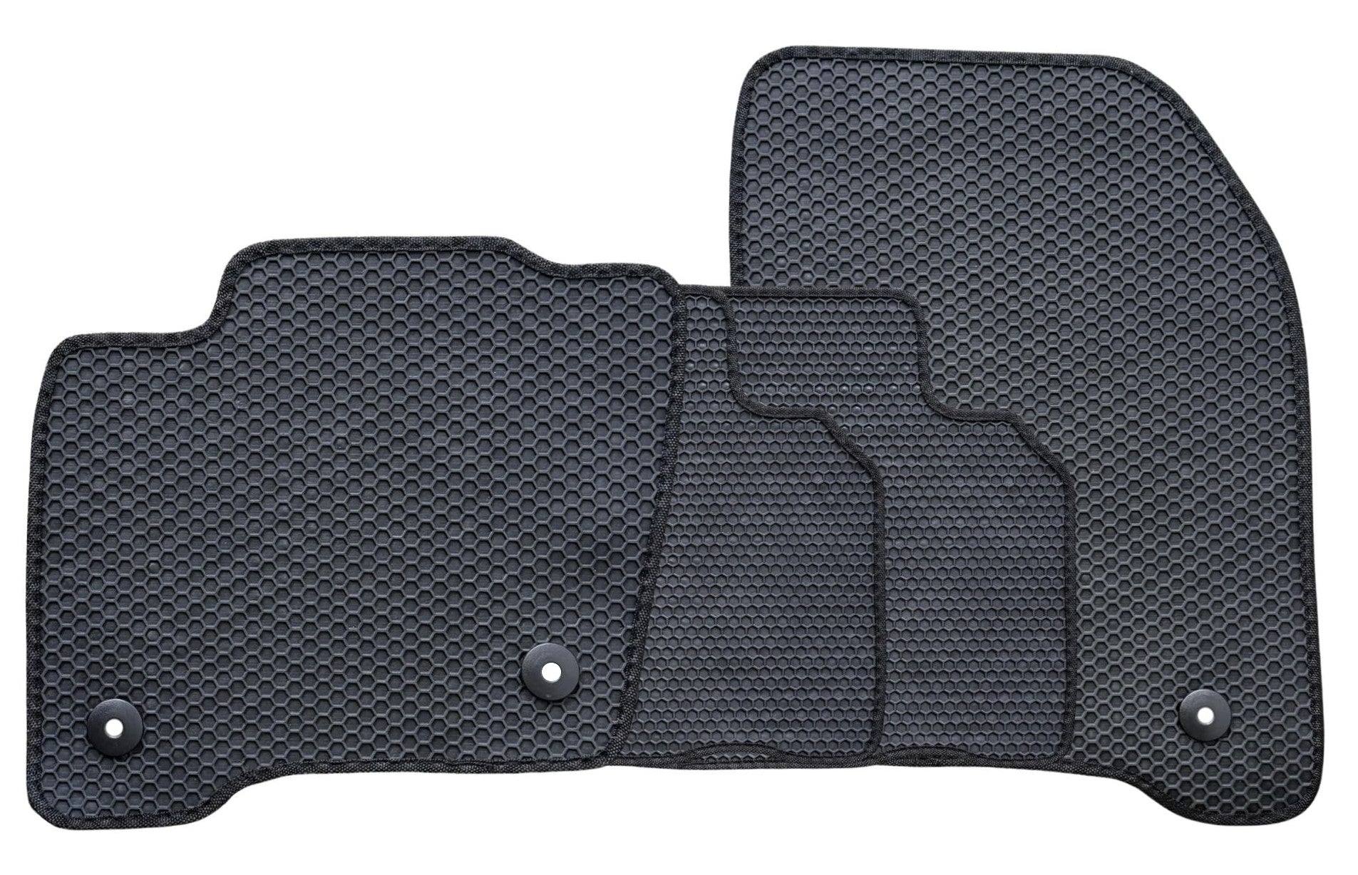 All Weather Honeycomb Floor Mats for 2019 to 2023 Lincoln Nautilus, Front and Rear