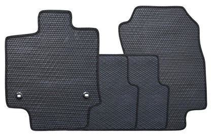 All Weather Honeycomb Floor Mats for 2021 to 2025 Toyota Venza, front and Rear