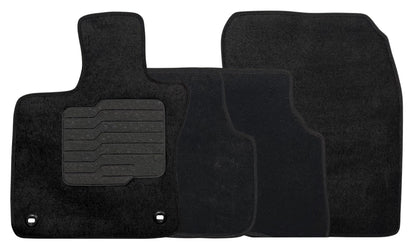 Carpet Floor Mats For 2023 to 2026 Toyota Prius, Front and Rear, Black