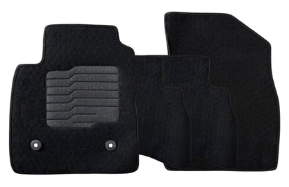 Carpet Floor Mats for 2021 to 2026 Chevrolet Trailblazer AWD, Front and Rear, Black