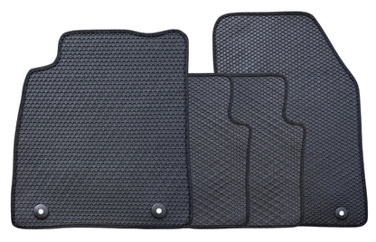 All Weather Honeycomb Floor Mats for 2014 to 2020 Chevrolet Impala, Front and Rear