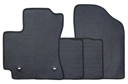 All Weather Honeycomb Floor Mats for 2014 to 2019 Toyota Corolla, Front and Rear