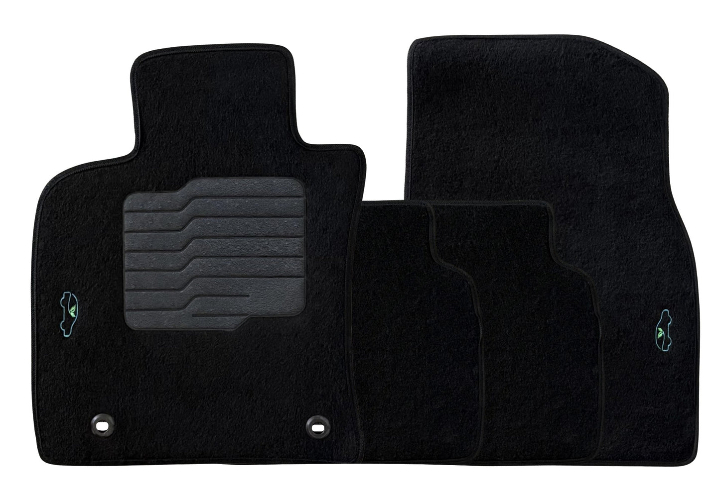 Carpet Floor Mats for 2018 to 2024 Toyota Camry, Front and Rear