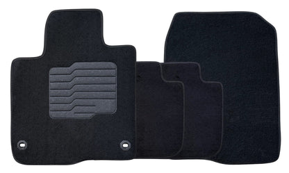 Carpet Floor Mats for 2023 to 2026 Honda HR-V, Front and Rear, Black