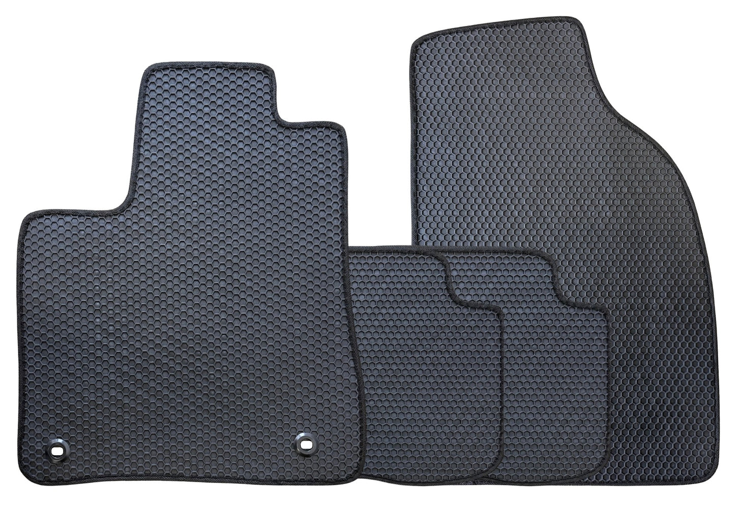 All Weather Honeycomb Floor Mats for 2014 to 2019 Toyota Highlander