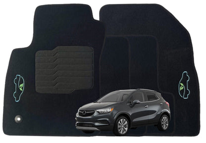 Carpet Floor Mats For 2013 to 2023 Chevrolet Trax & Buick Encore