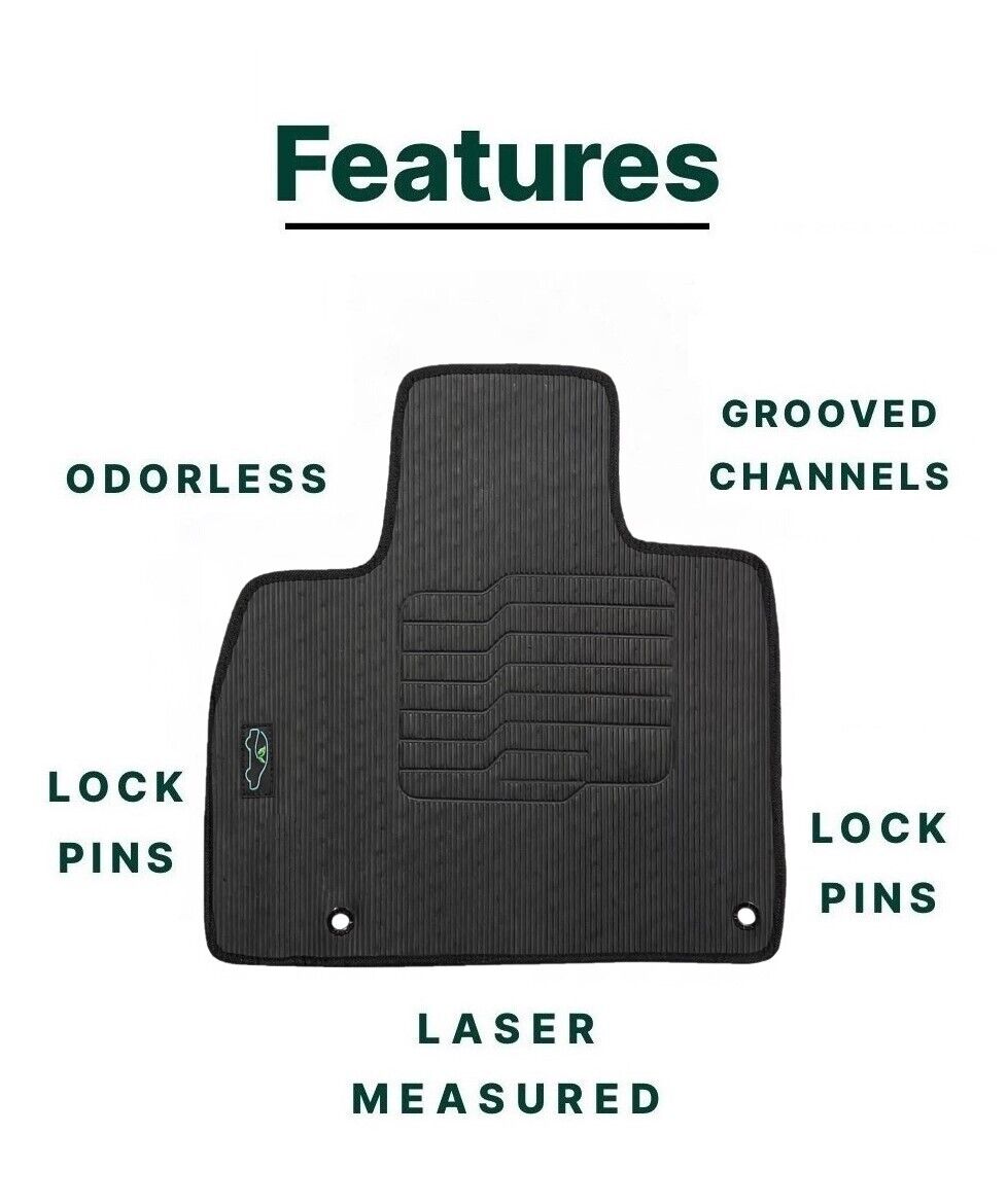 All-Weather Floor Mats For 2020 to 2024 Kia Telluride