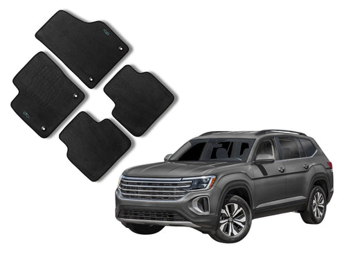 All Weather Floor Mats For 2018 to 2026 Volkswagen Atlas / Atlas Cross