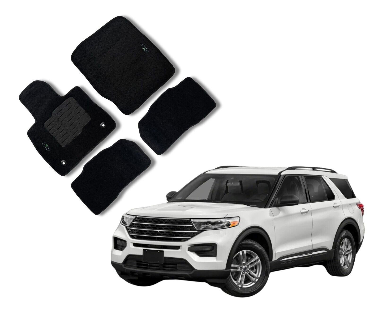 Carpet Floor Mats for 2020 to 2026 Ford Explorer
