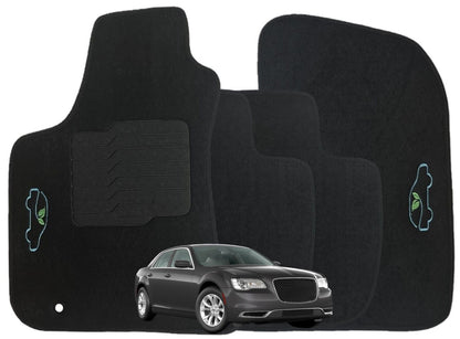 Carpet Floor Mats for 2011 to 2023 Dodge Charger and Chrysler 300