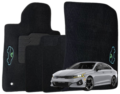 Carpet Floor Mats for 2020 to 2024 Hyundai Sonata / Kia K5