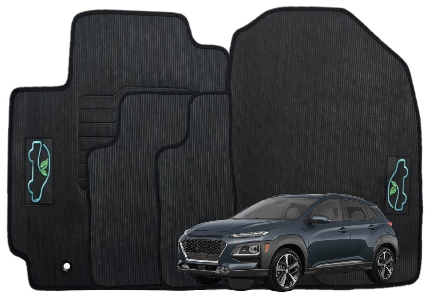 All Weather Floor Mats for 2018 to 2023 Hyundai Kona