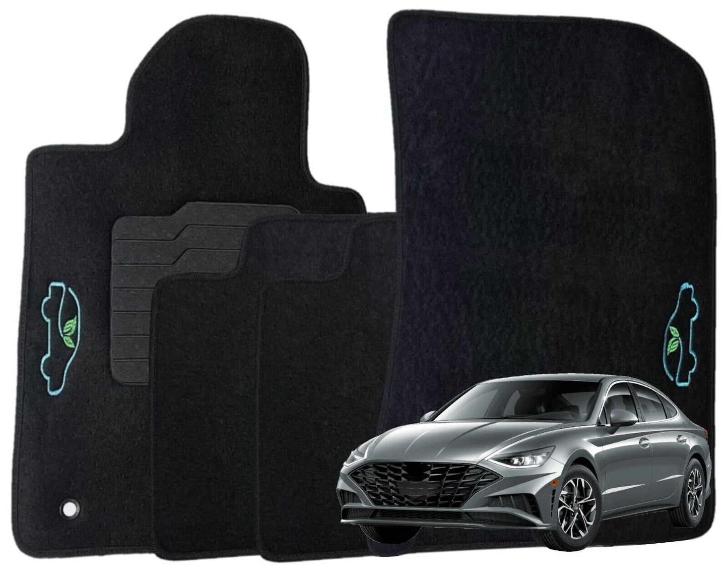 Carpet Floor Mats for 2020 to 2024 Hyundai Sonata / Kia K5