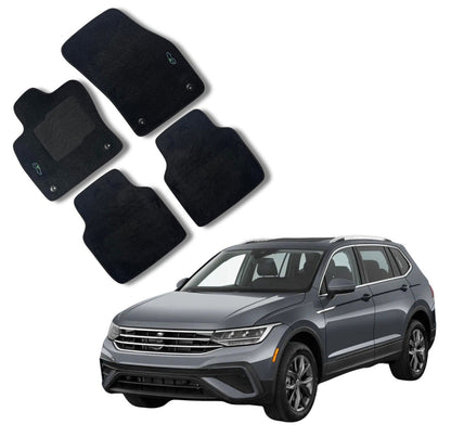 Carpet Floor Mats for 2018 to 2024 Volkswagen Tiguan