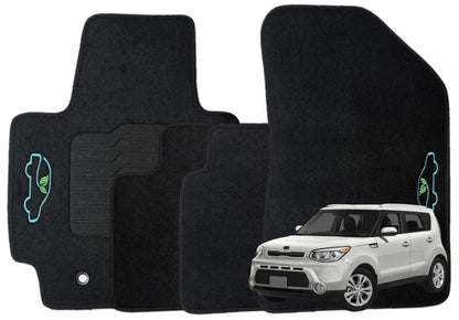 Carpet Floor Mats Custom Fit For 2014 to 2019 Kia Soul