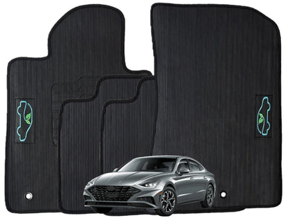 Floor Mats for 2020 to 2024 Hyundai Sonata / 2021 to 2023 Kia K5 All-Weather