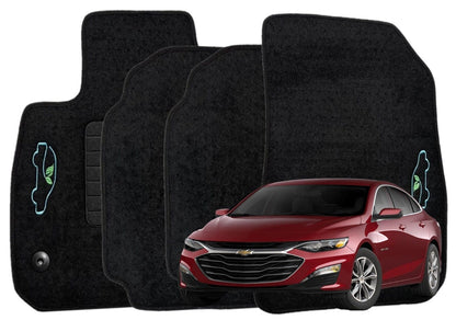 Carpet Floor Mats For 2016 to 2024 Chevrolet Malibu