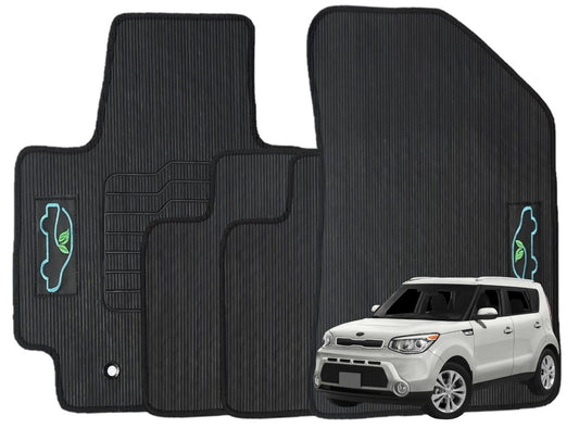 All Weather Floor Mats for 2014 to 2019 Kia Soul