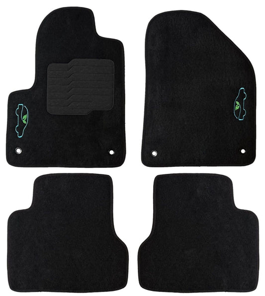 Carpet Floor Mats Custom Fit for 2014 to 2023 Jeep Cherokee