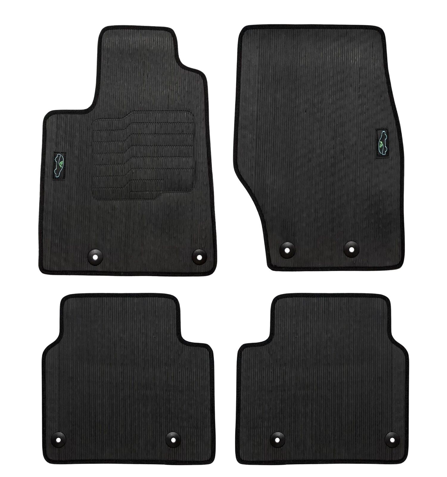 Floor Mats All Weather for 2021 to 2026 Grand Cherokee L (6 or 7 Seat) - Not For Regular Grand Cherokee