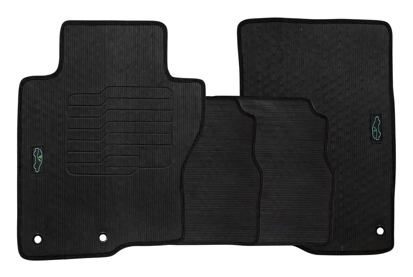 All Weather Floor Mats for 2022 to 2024 Nissan Frontier Crew Cab