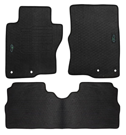 All Weather Floor Mats for 2022 to 2024 Nissan Frontier Crew Cab