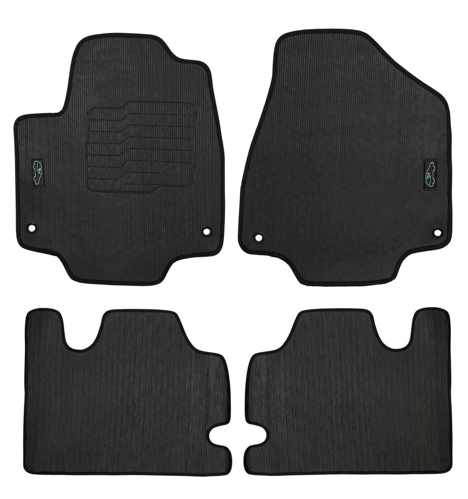 Floor Mats for 2017 to 2026 Chrysler Pacifica All Weather (Not for Hybrid)