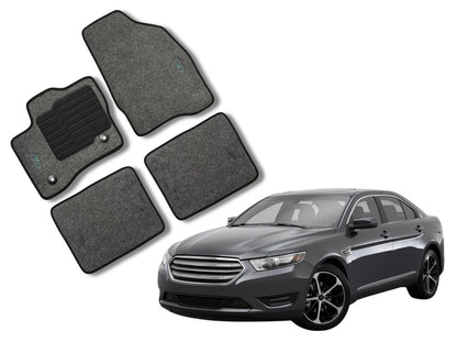 Carpet Floor Mats for 2010 to 2019 Ford Taurus - Gray